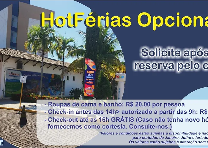 Hotférias - Enseada Caldas Novas, Parque Náutico opcional